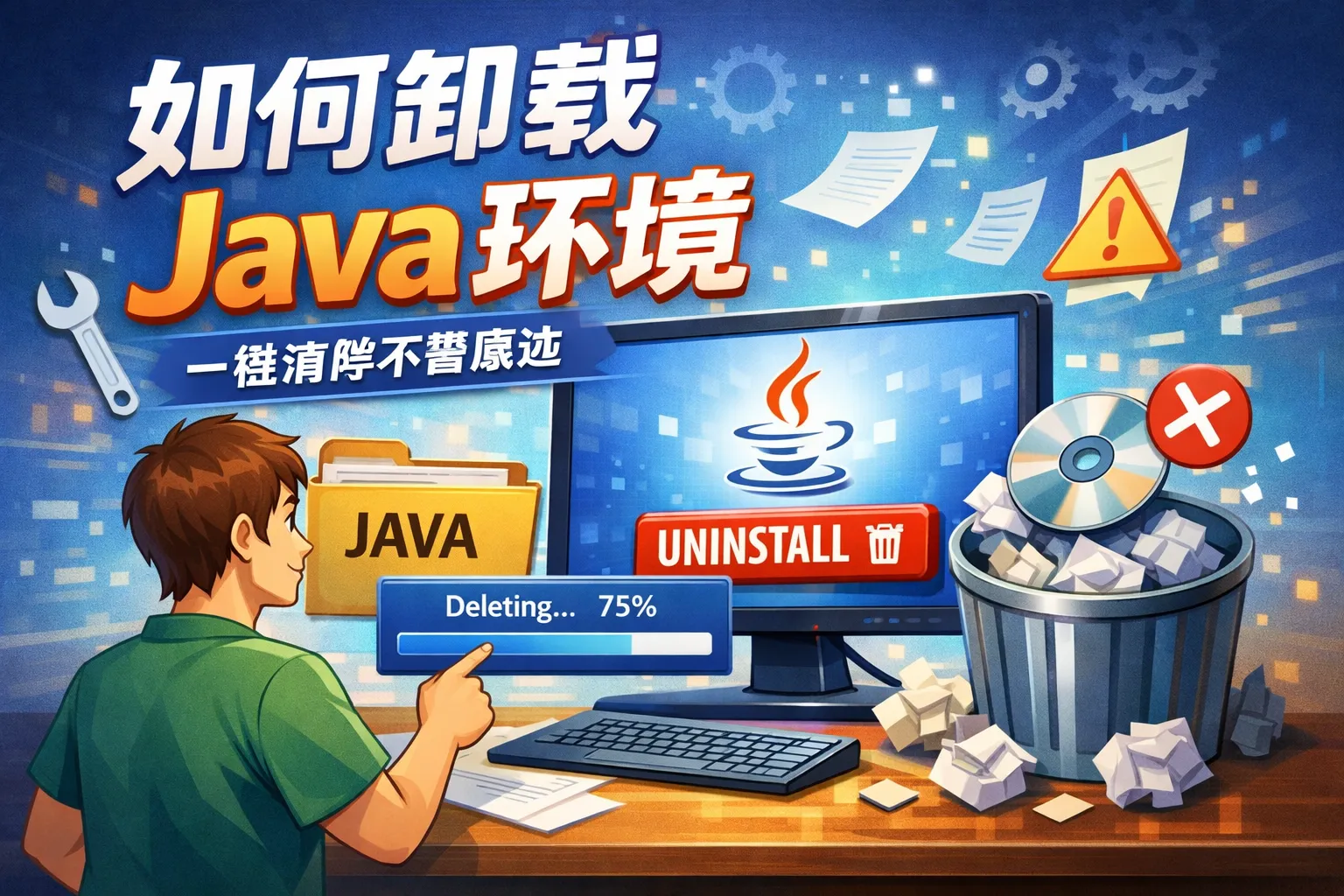 如何卸载java环境