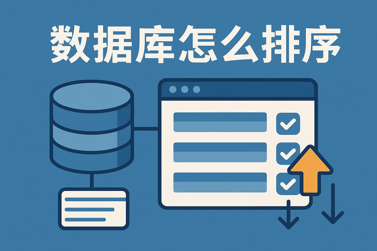 数据库怎么排序