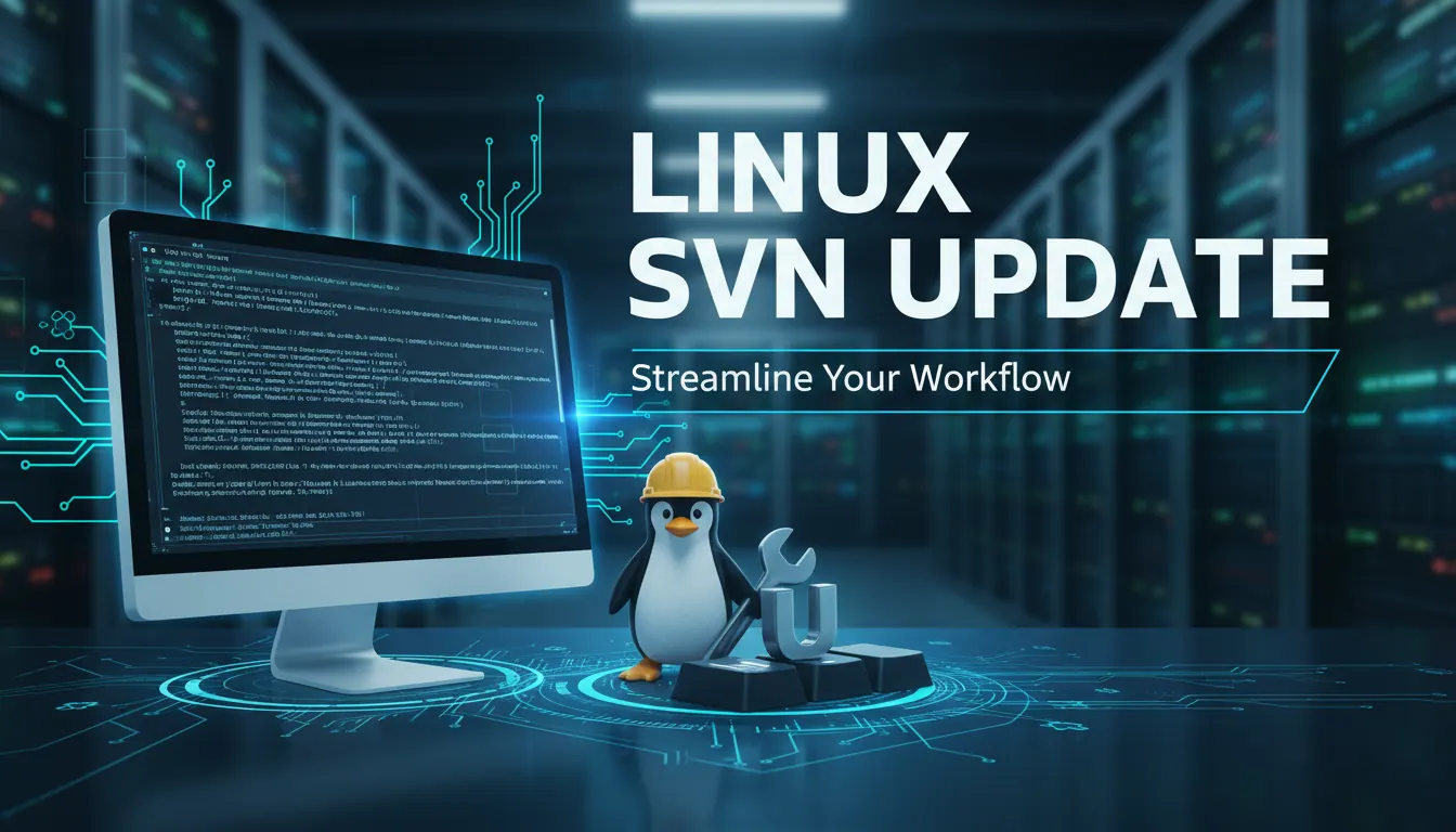 linux下的svn如何update