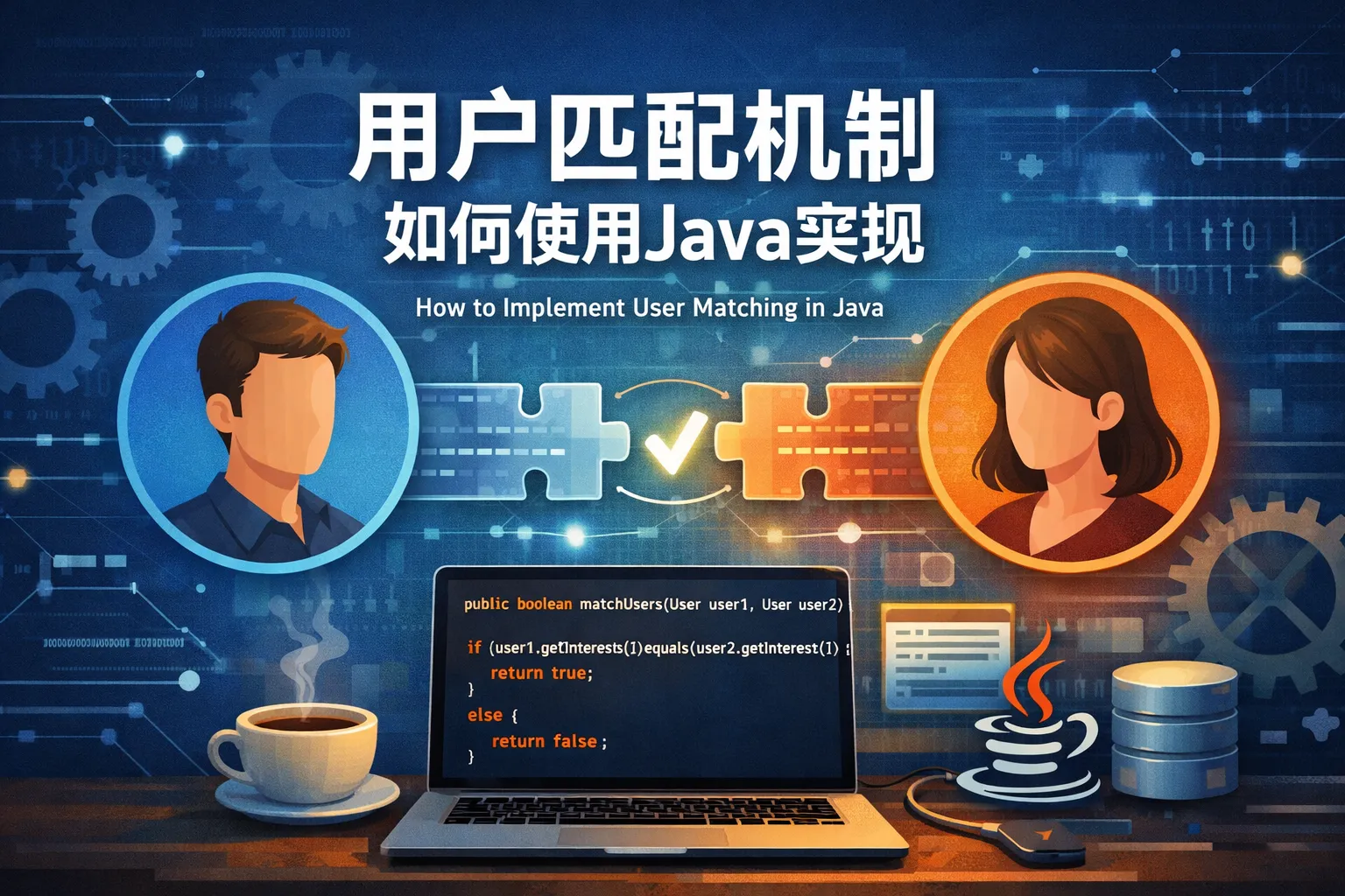 用户匹配机制如何使用java实现