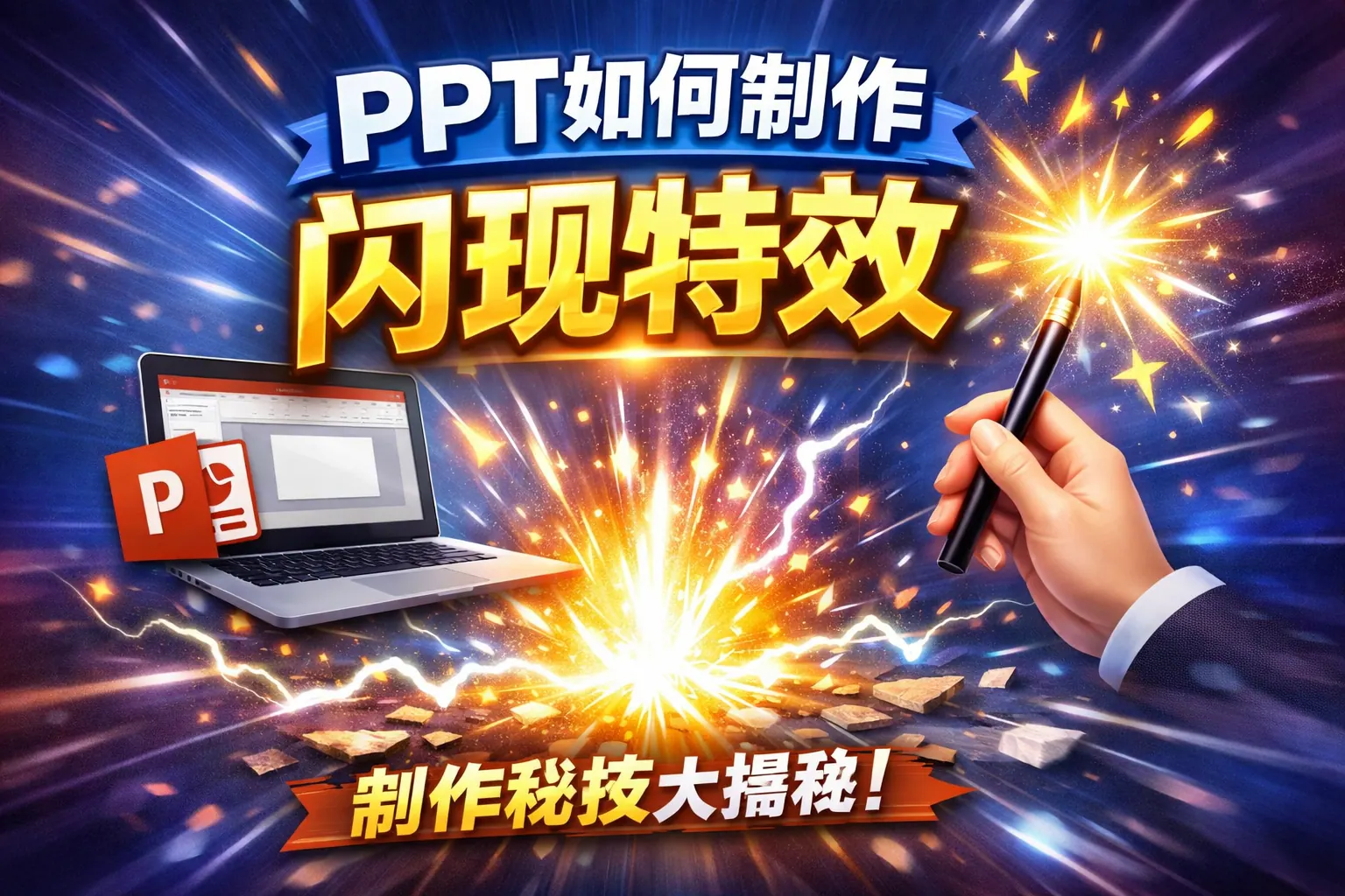 ppt如何制作闪现