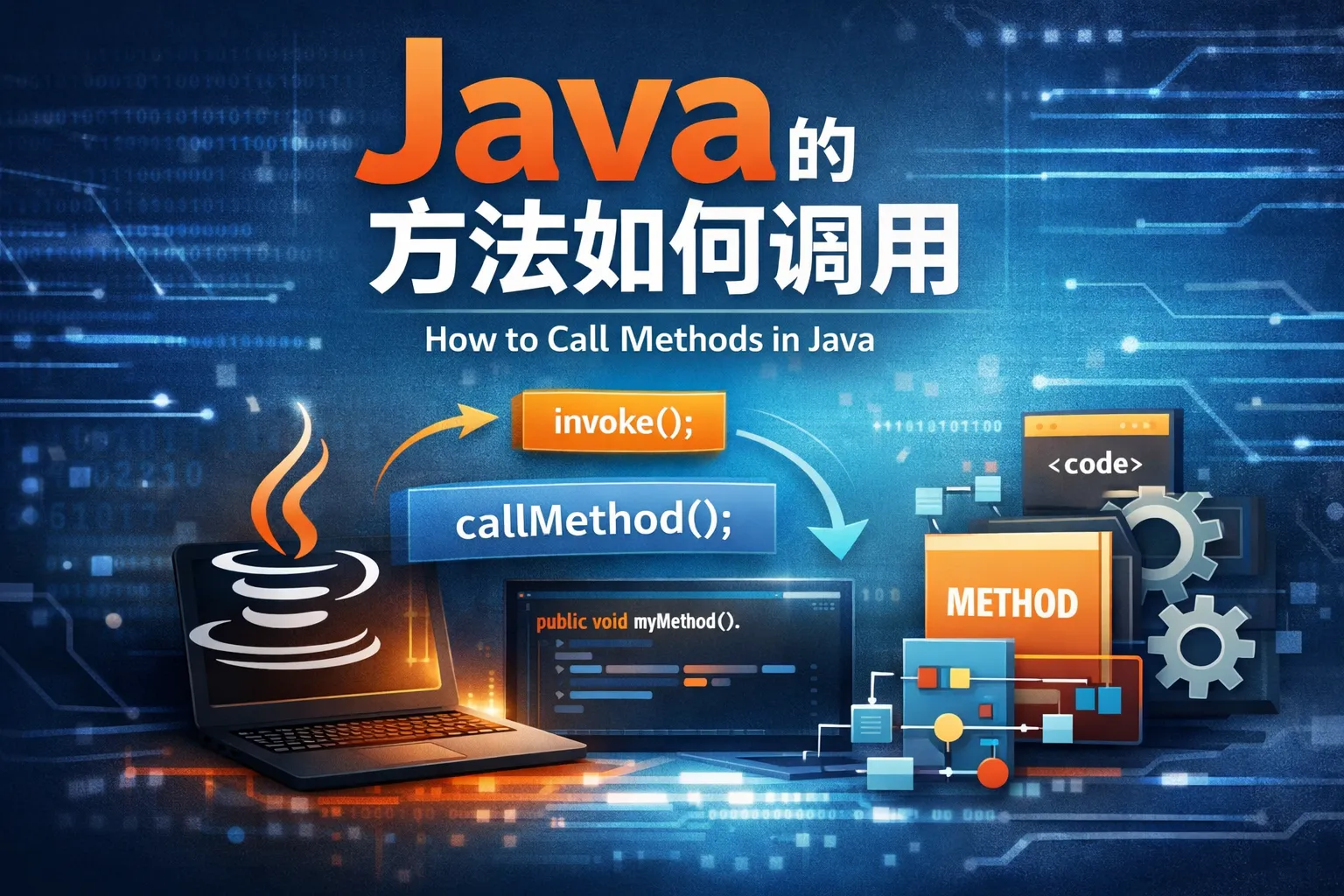 java的方法如何调用