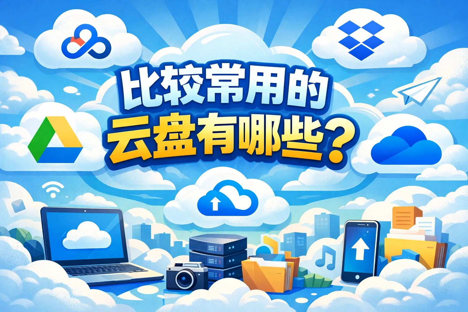 比较常用的云盘有哪些