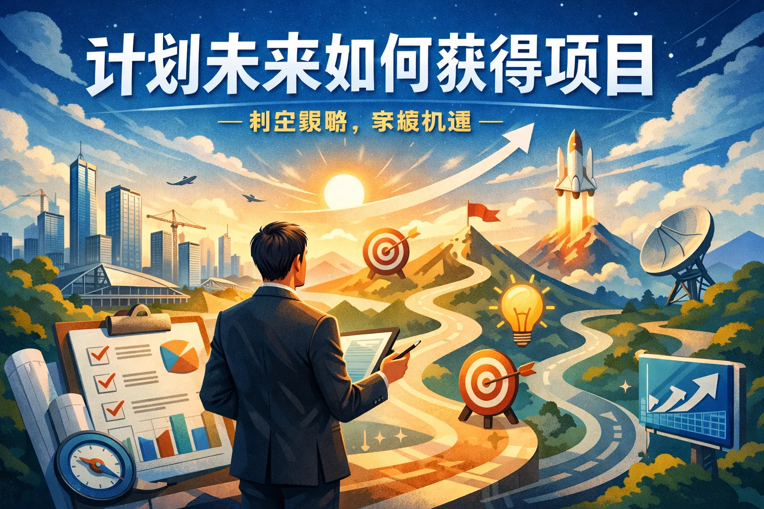 计划未来如何获得项目