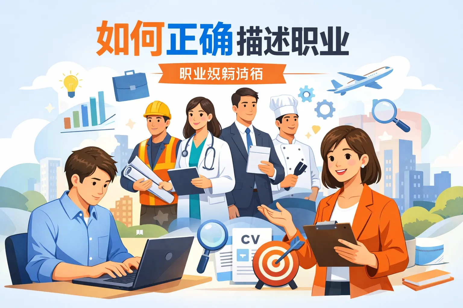 如何正确描述职业