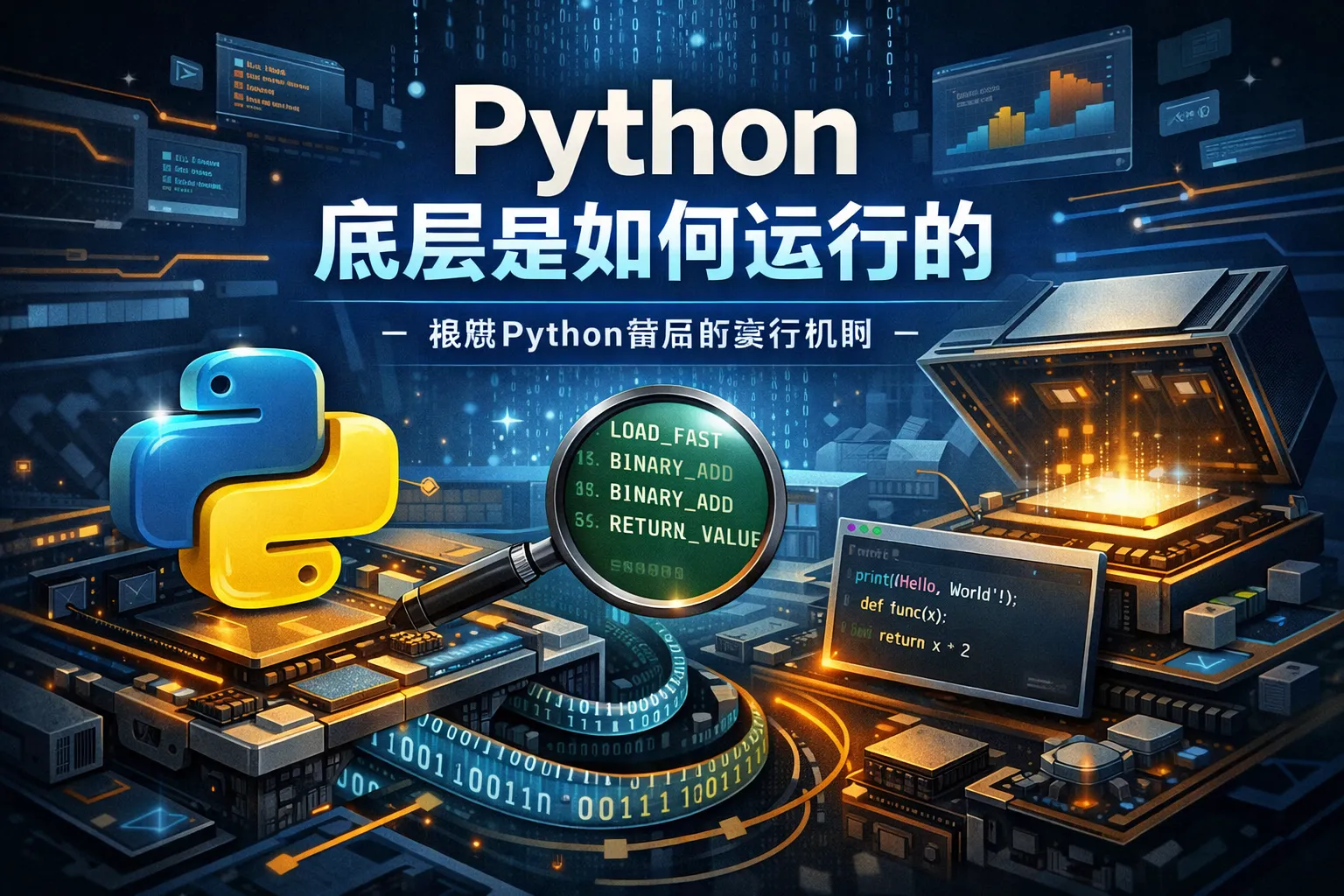 python底层是如何运行的