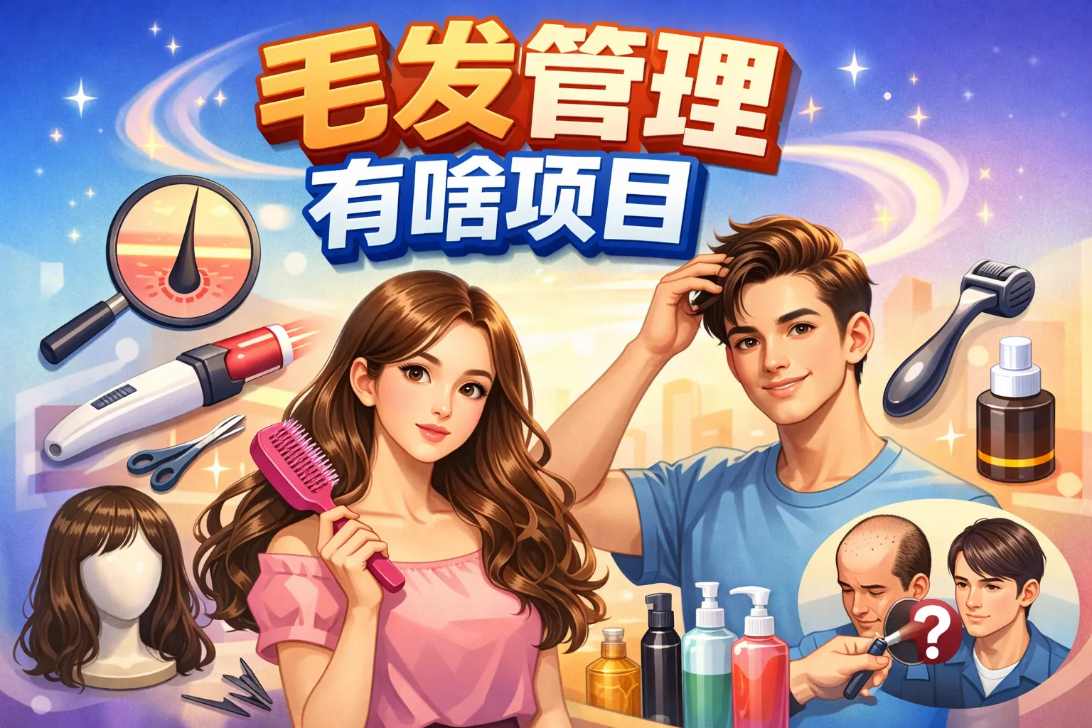 毛发管理有啥项目