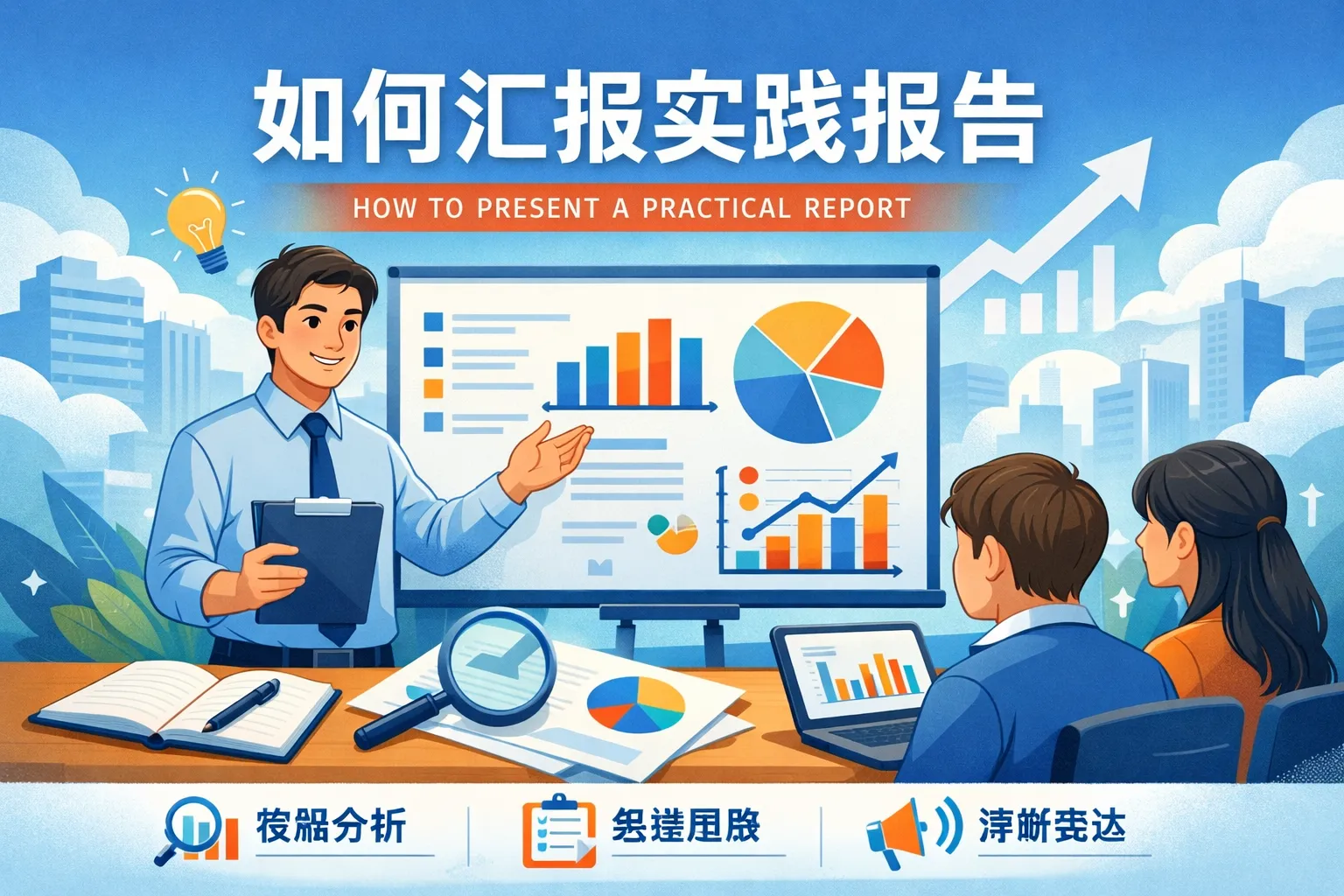 如何汇报实践报告