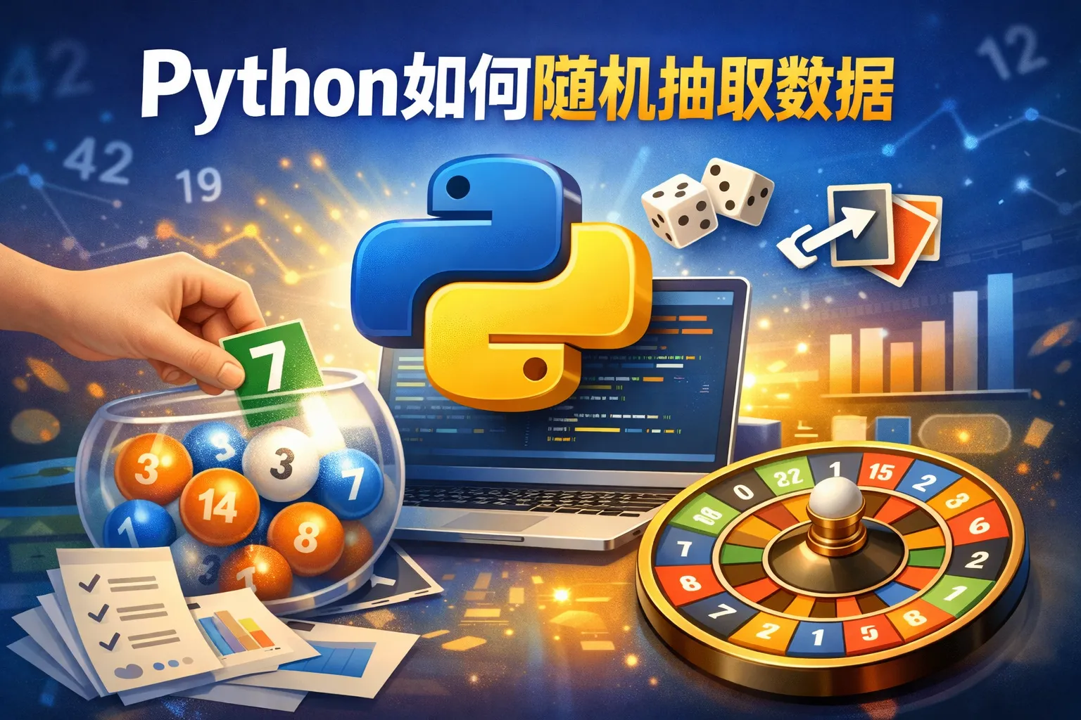 python如何随机抽取数据