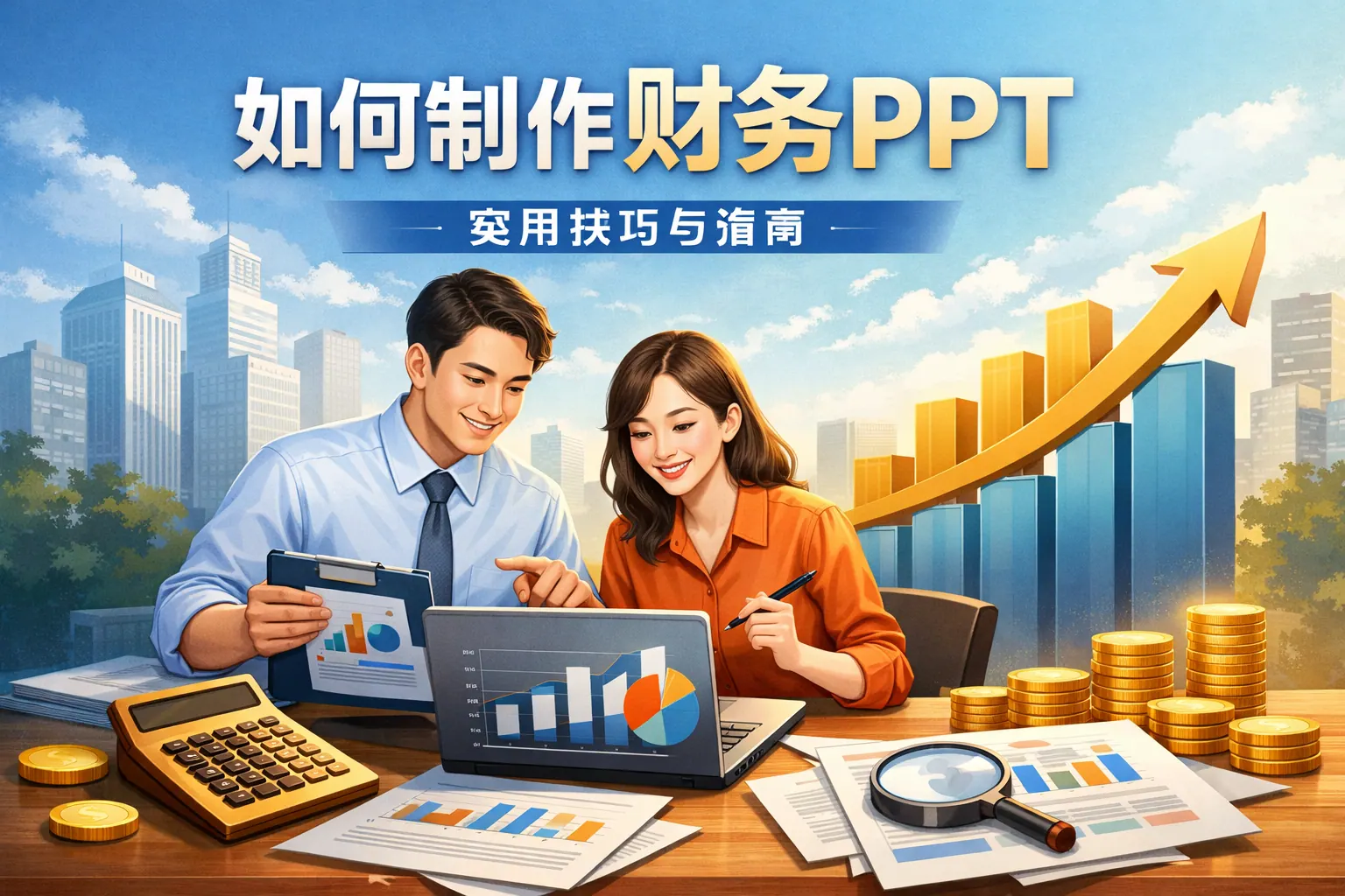 如何制作财务ppt