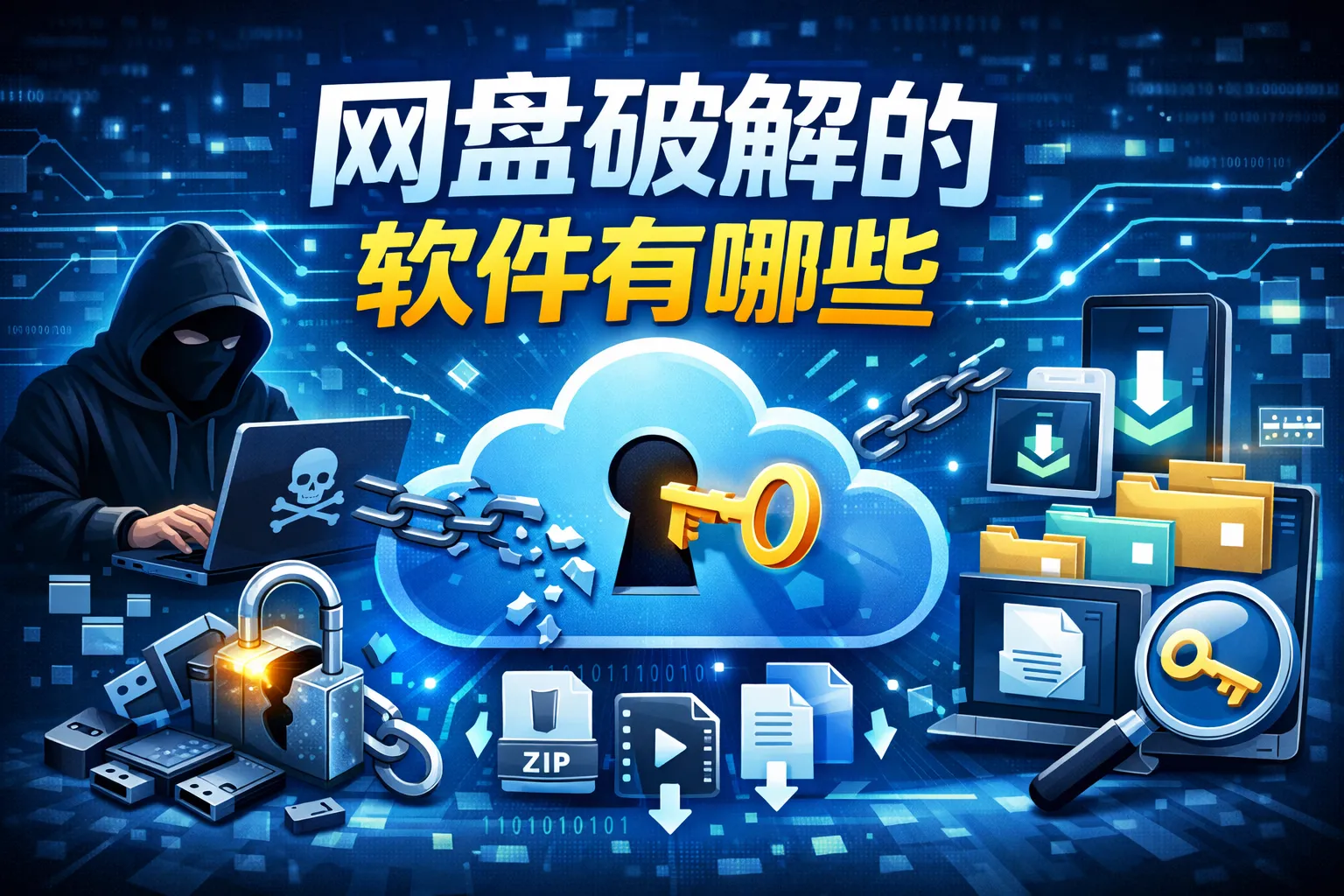 网盘破解的软件有哪些