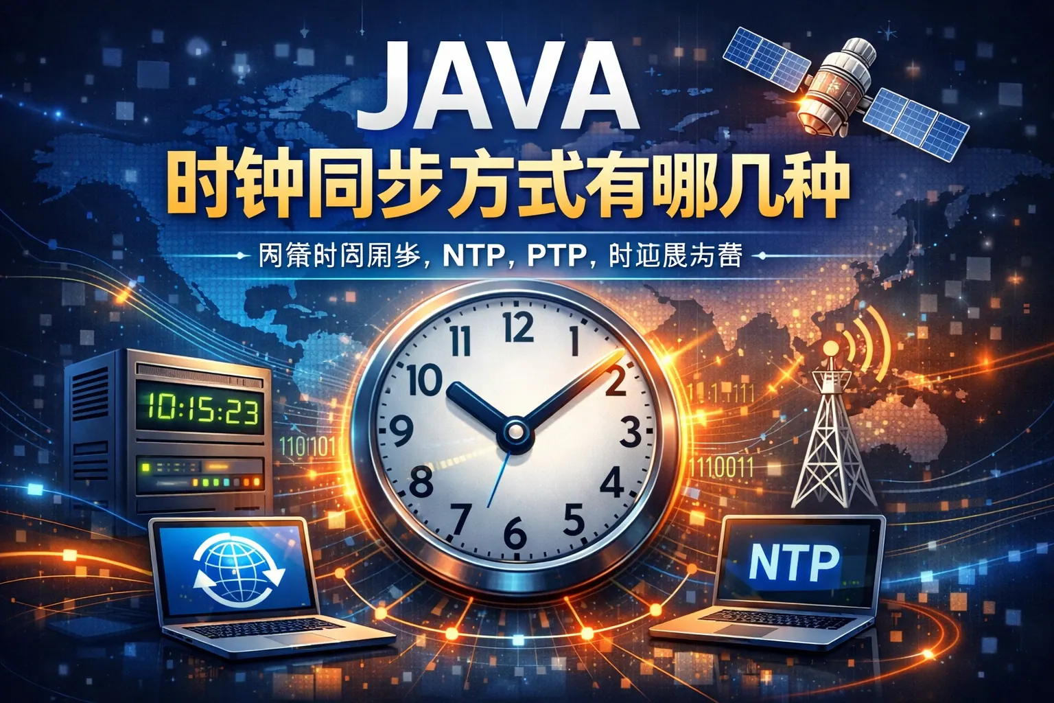 JAVA时钟同步方式有哪几种