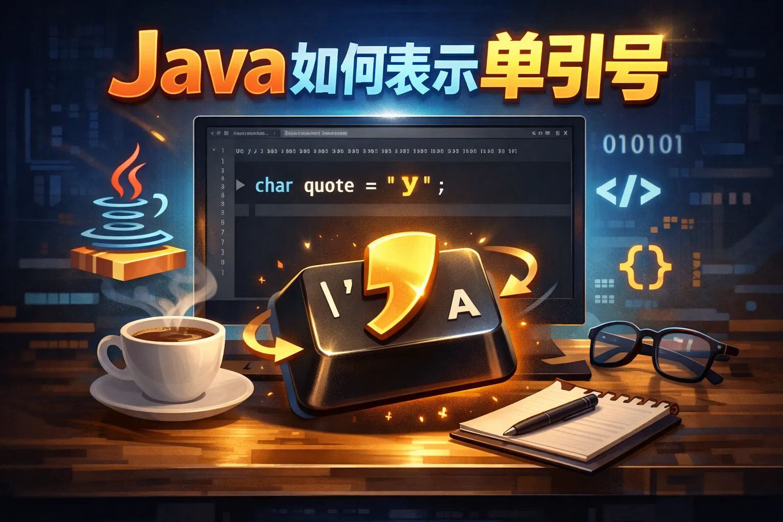 java如何表示单引号