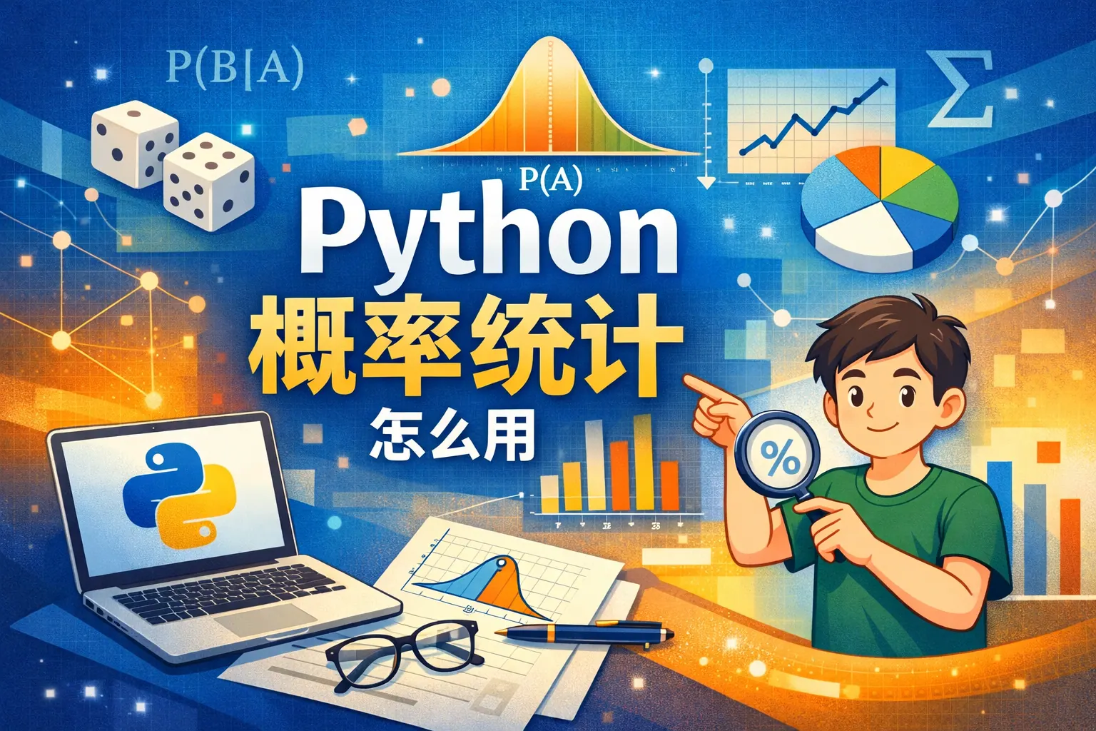python概率统计怎么用