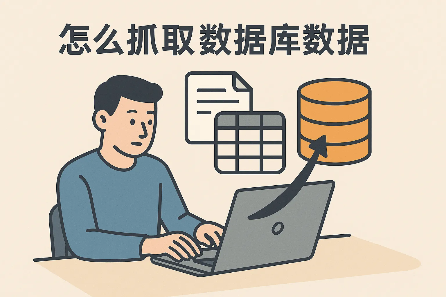 怎么抓取数据库数据