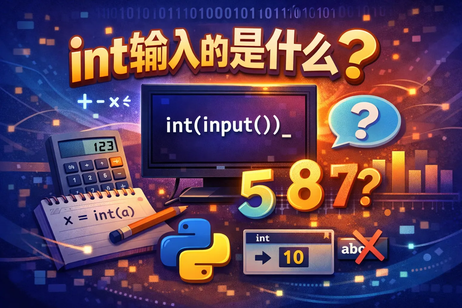 int输入的是什么Python