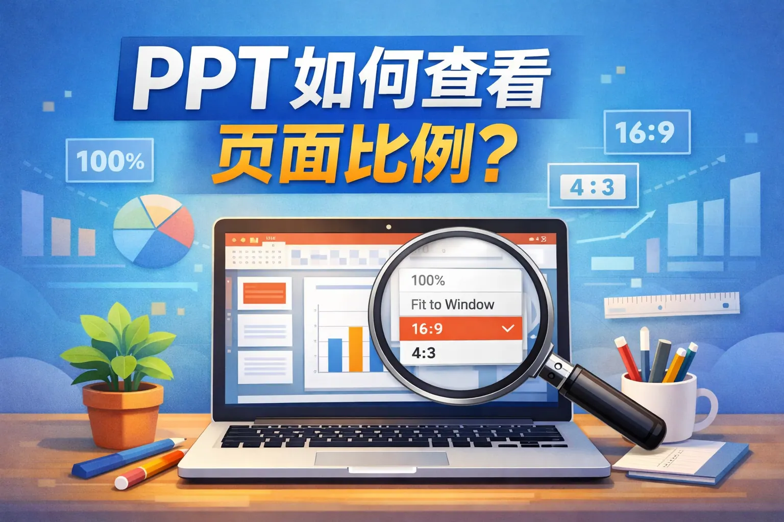 ppt如何查看页面比例