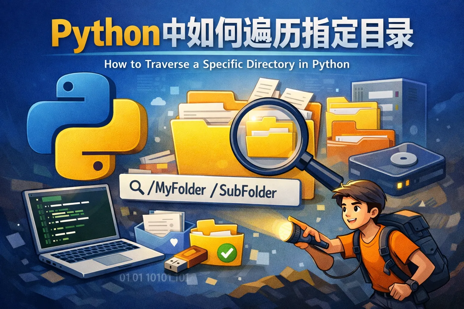 python中如何遍历指定目录