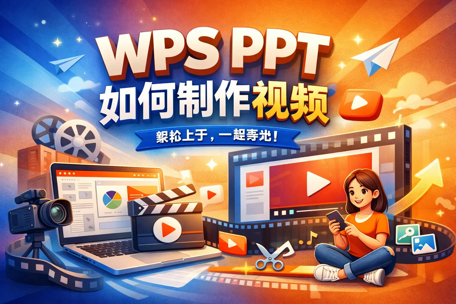 wps ppt如何制作视频