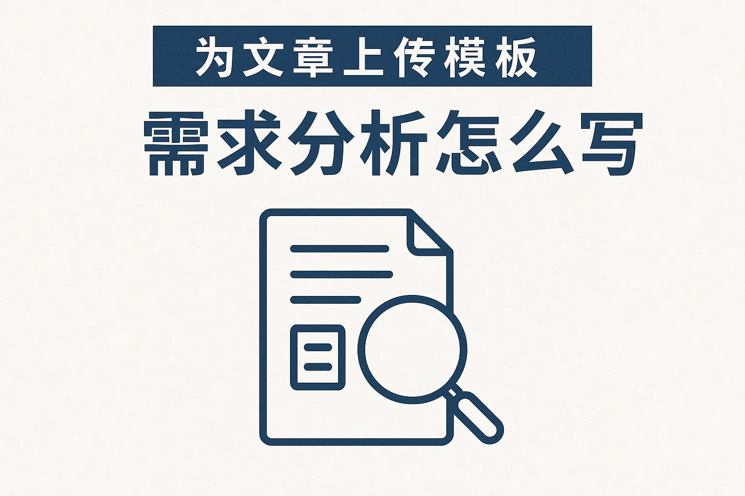 上传模板需求分析怎么写