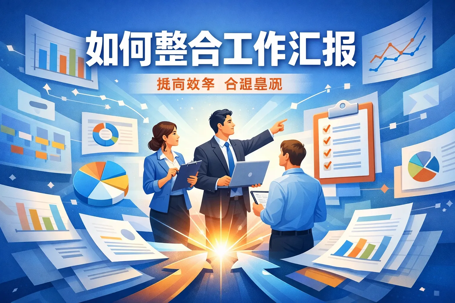 如何整合工作汇报