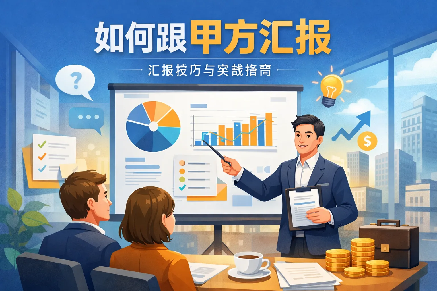 如何跟甲方汇报