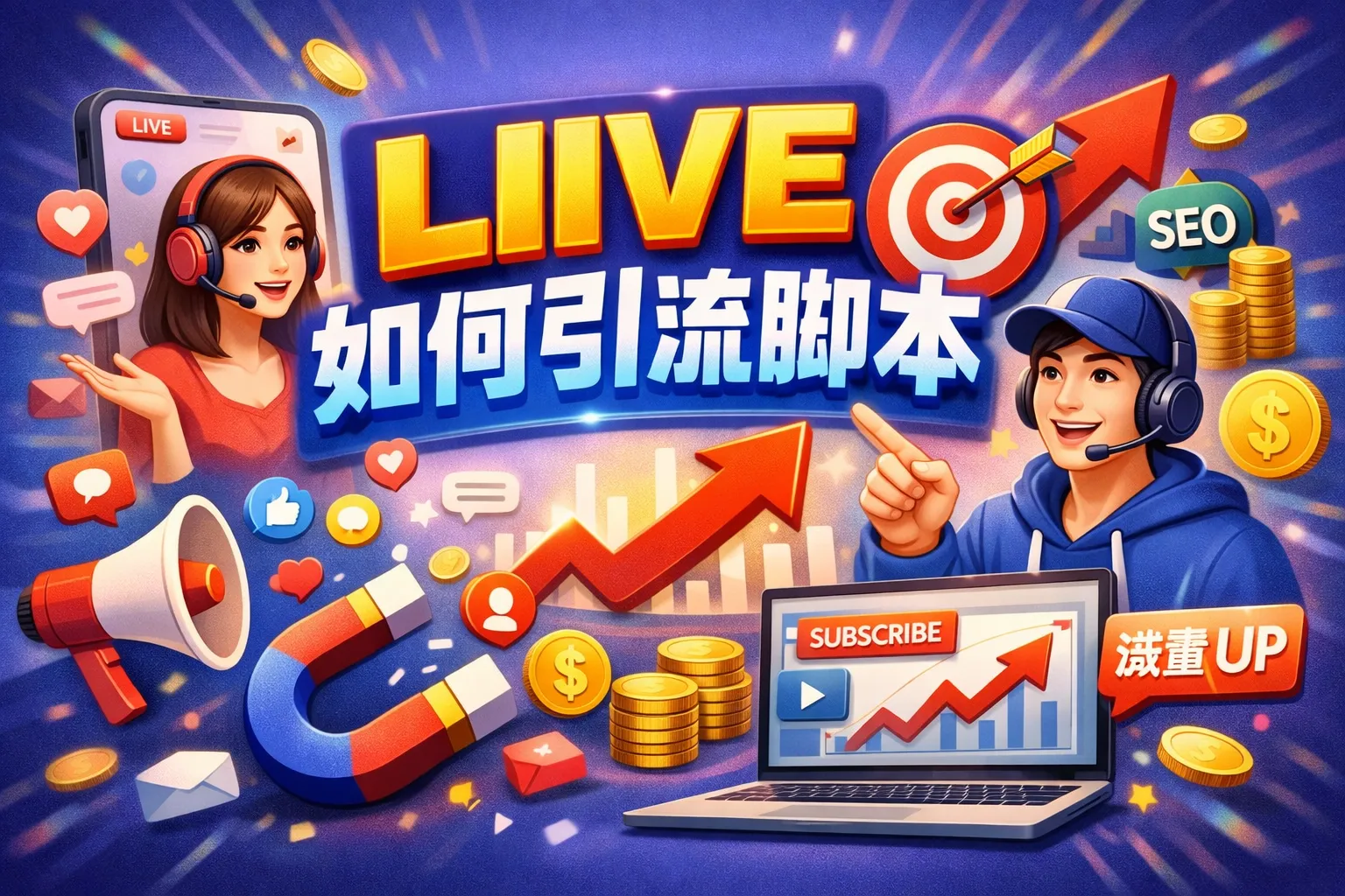 live如何引流脚本