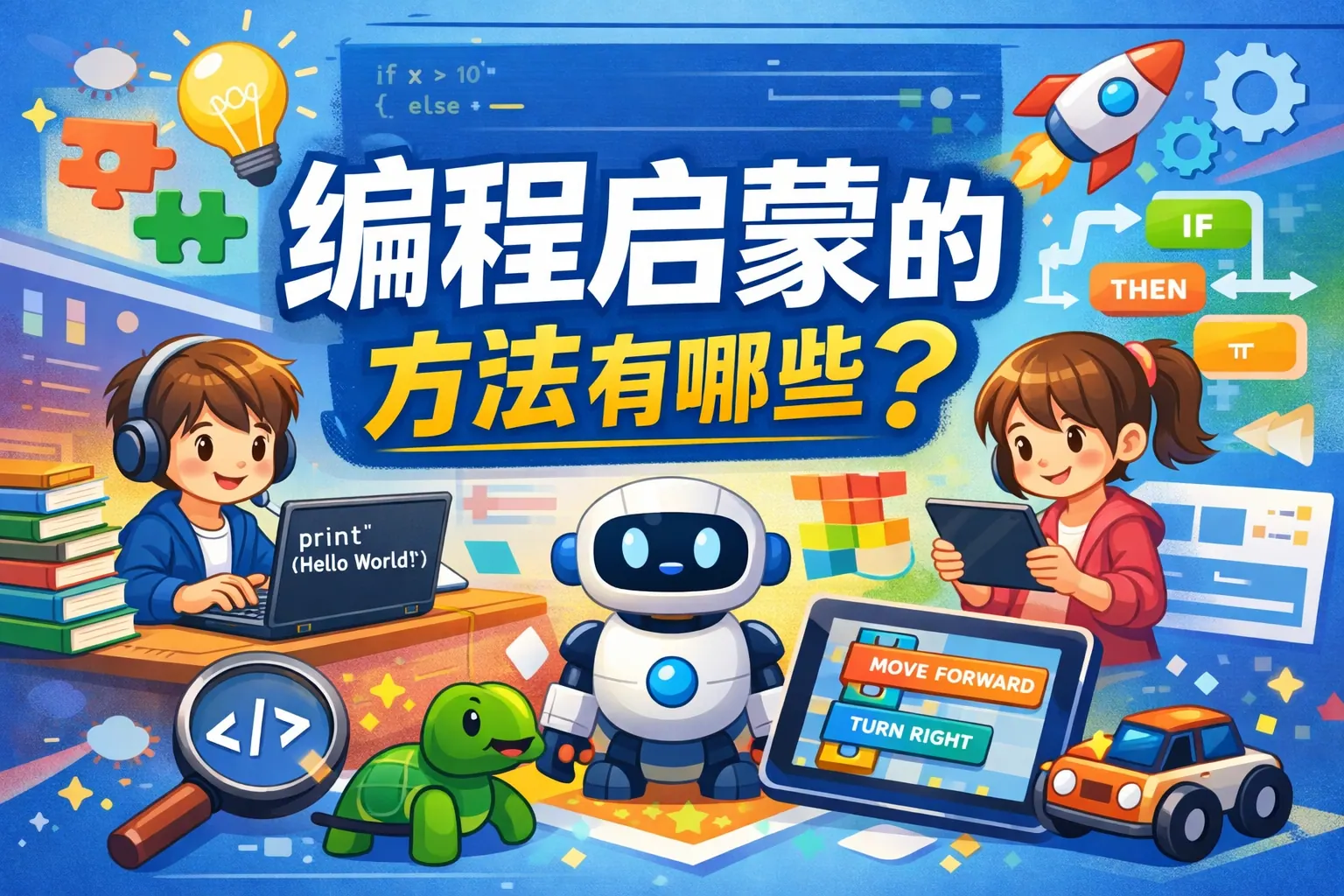 编程启蒙的方法有哪些