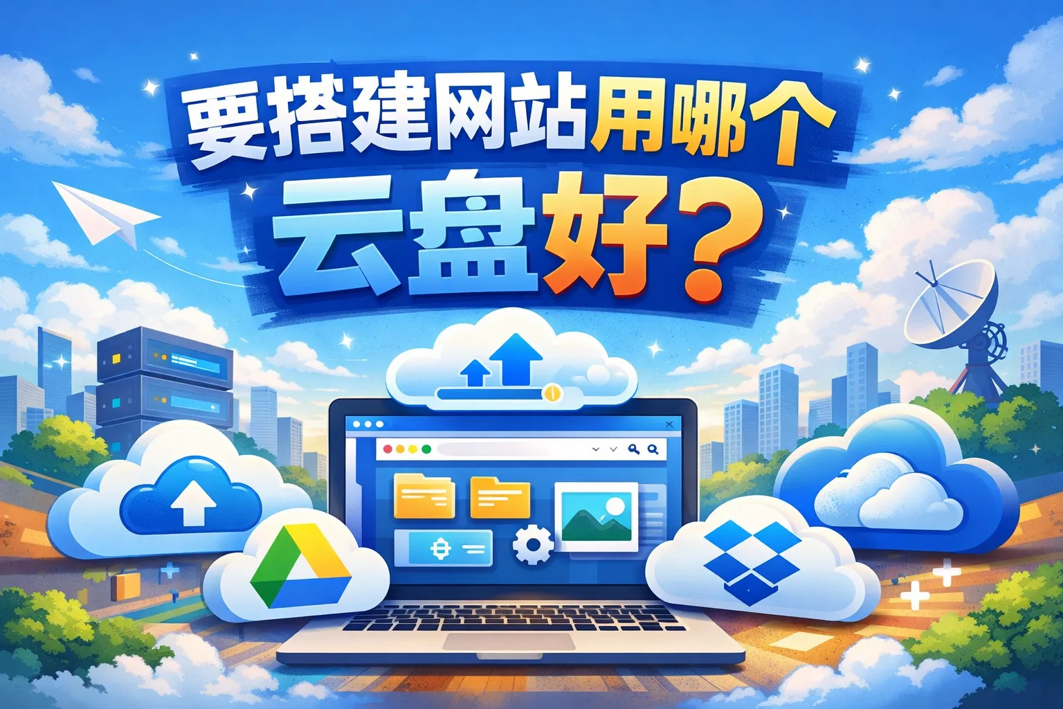 要搭建网站用哪个云盘好