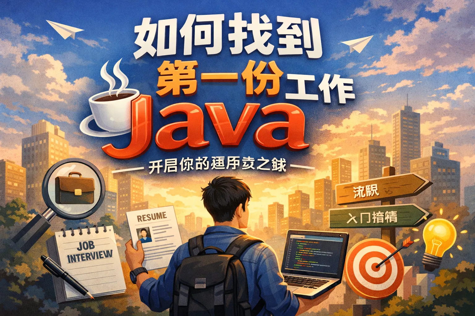 如何找到第一份Java工作