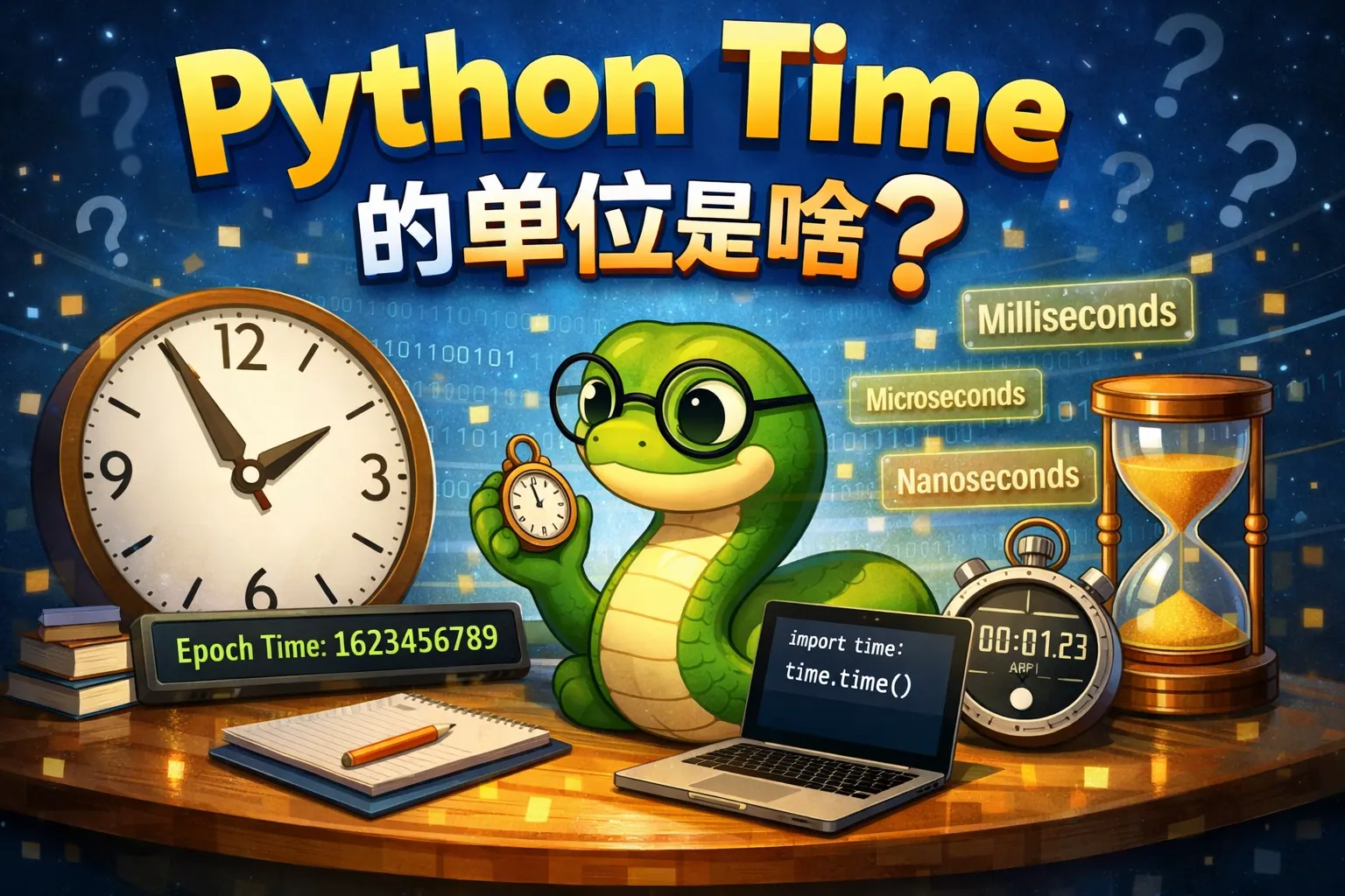 python time的单位是啥
