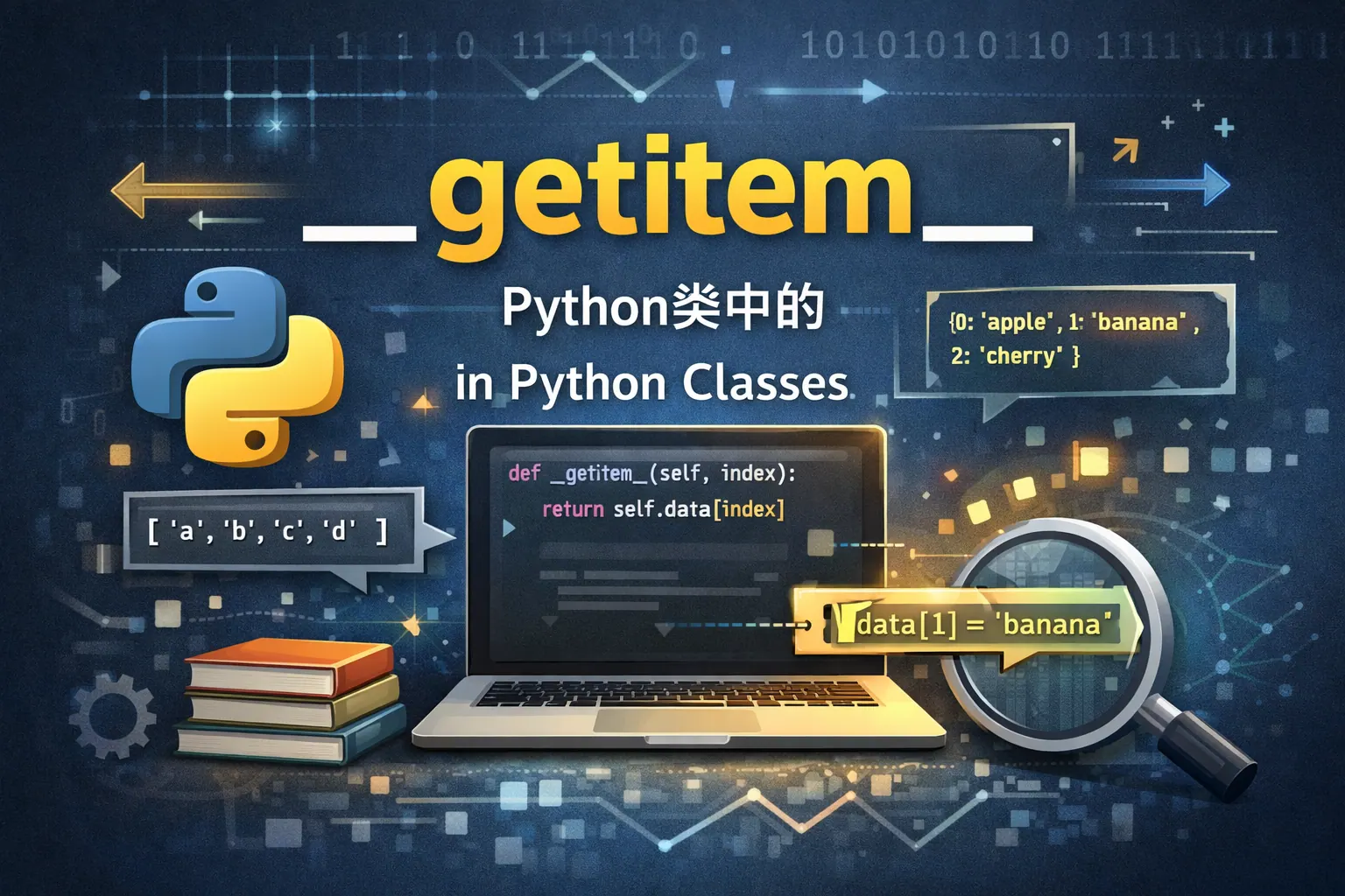 python类中的__getitem__
