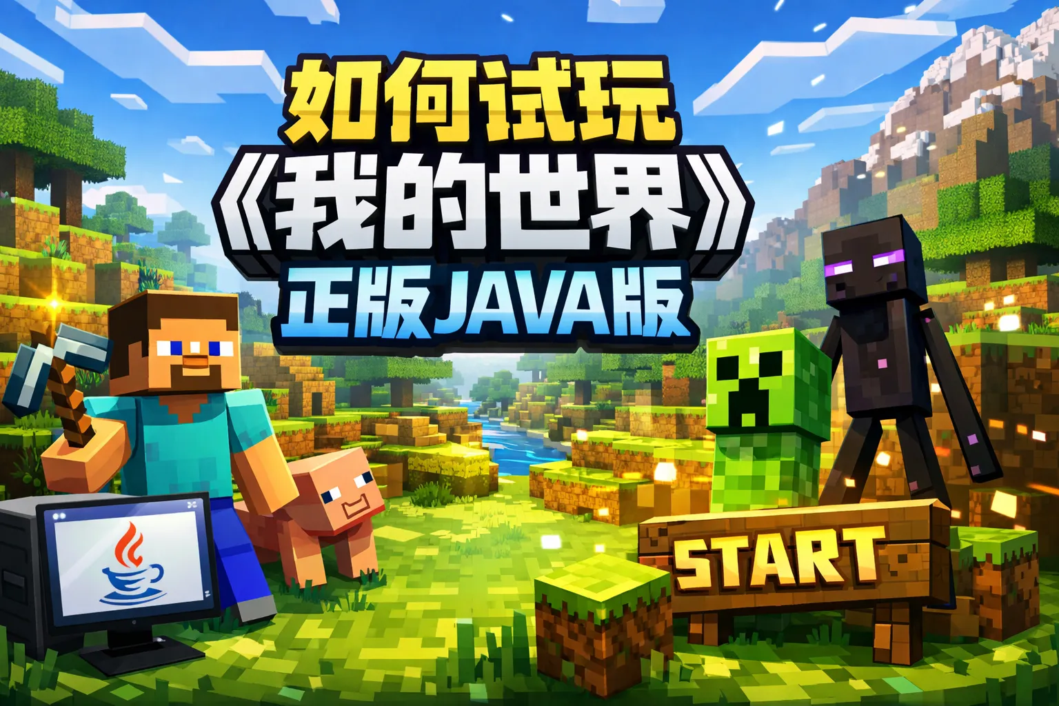 如何试玩我的世界正版java版
