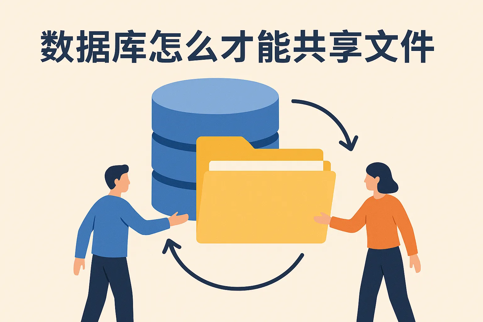 数据库怎么才能共享文件