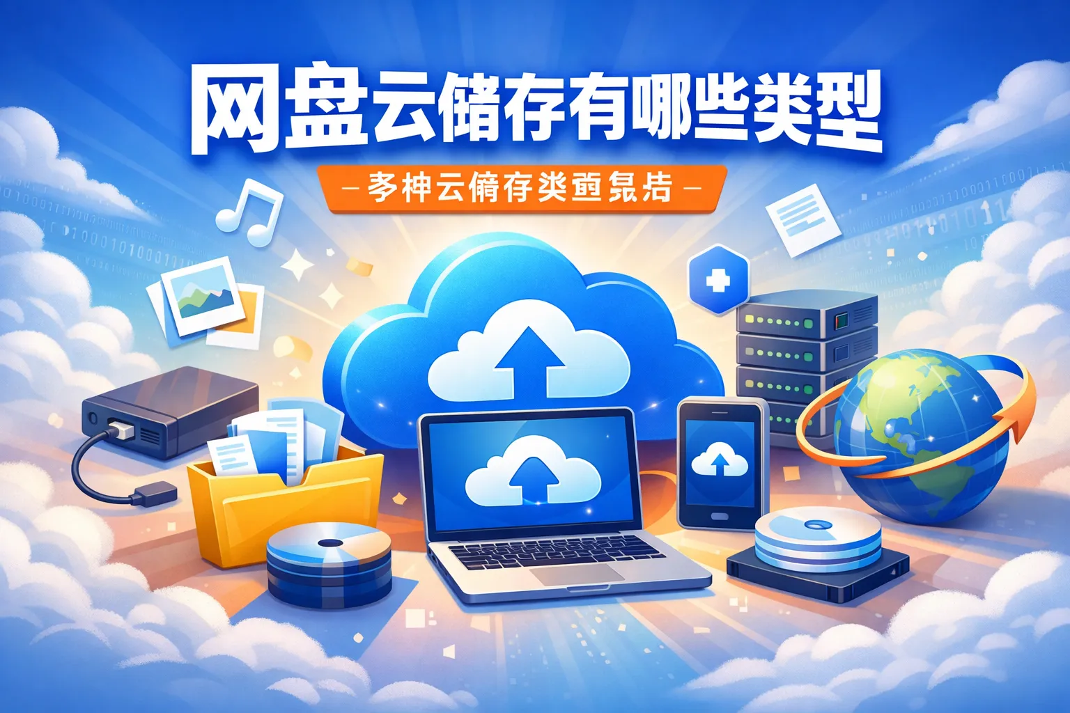 网盘云储存有哪些类型