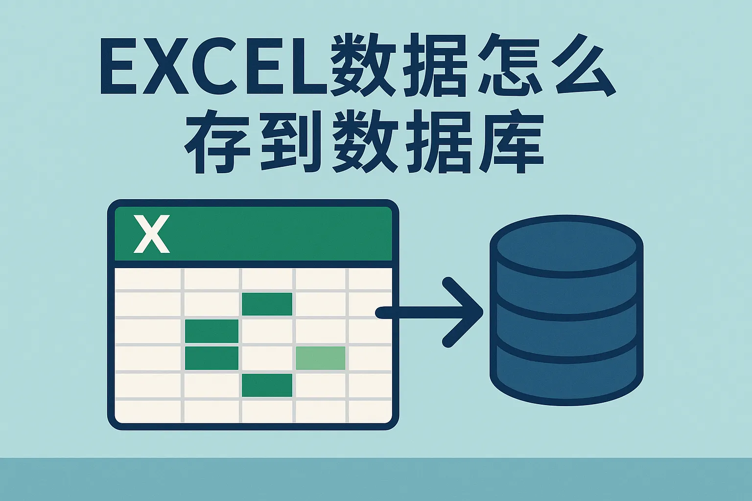 excel数据怎么存到数据库