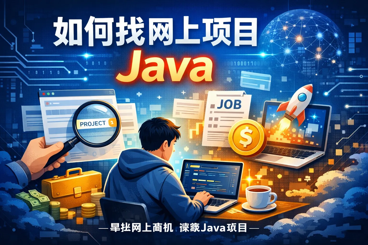 如何找网上项目java