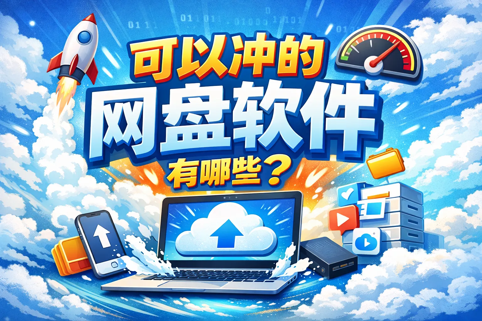 可以冲的网盘软件有哪些