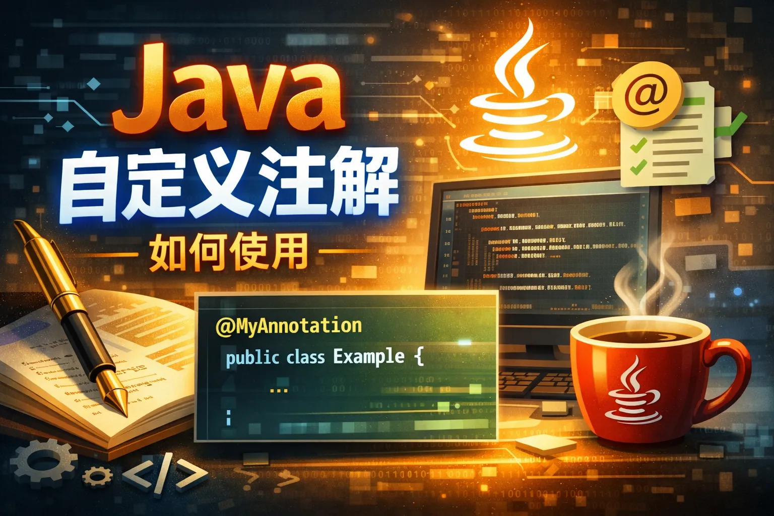 java自定义注解如何使用