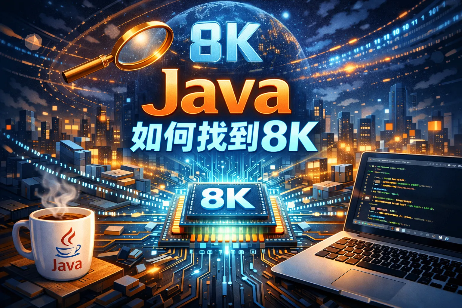 java如何找到8k