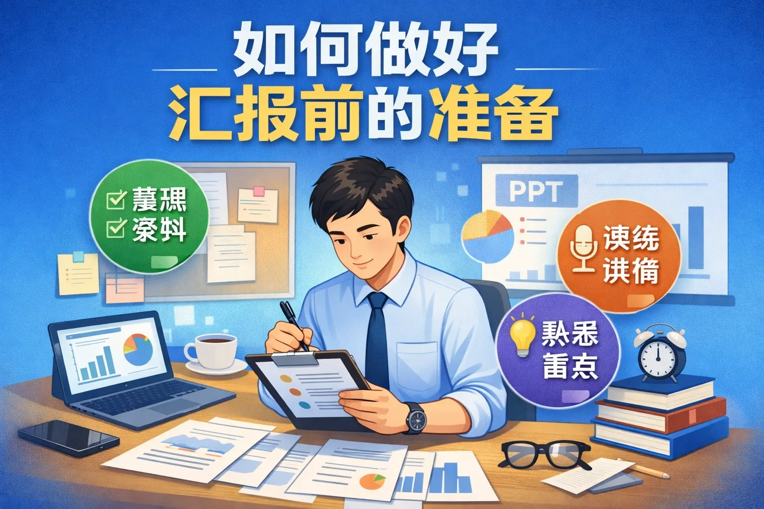 如何做好汇报前的准备