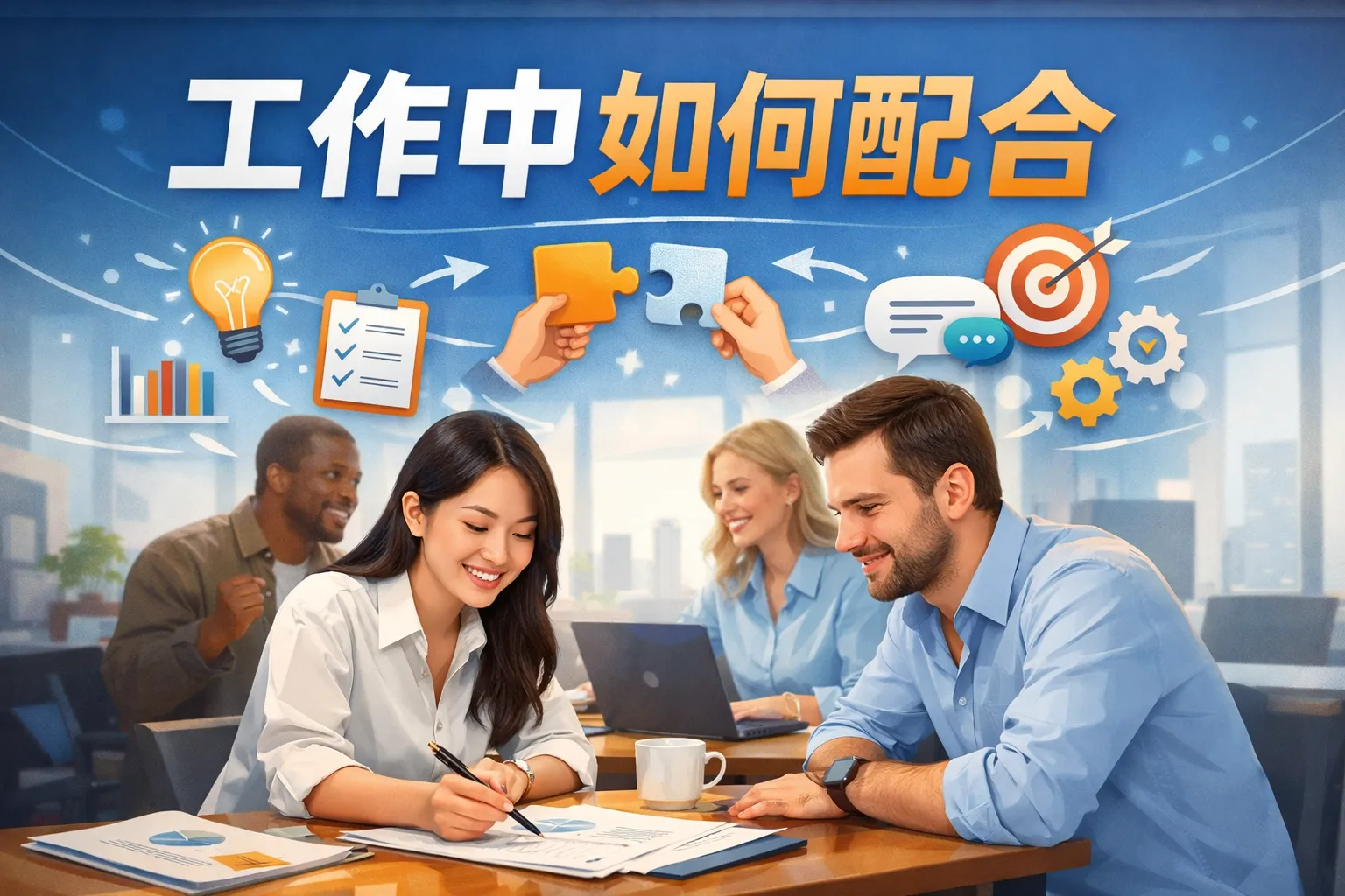 工作中如何配合