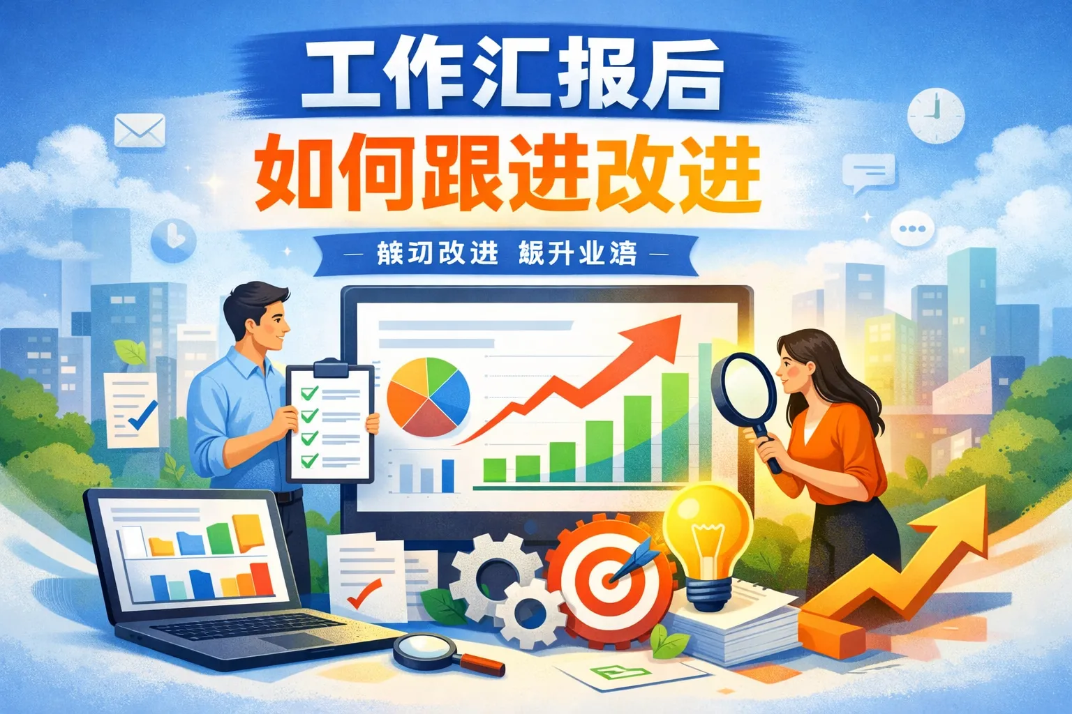 工作汇报后如何跟进改进