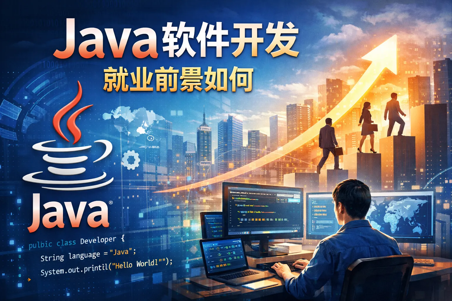 java软件开发就业前景如何
