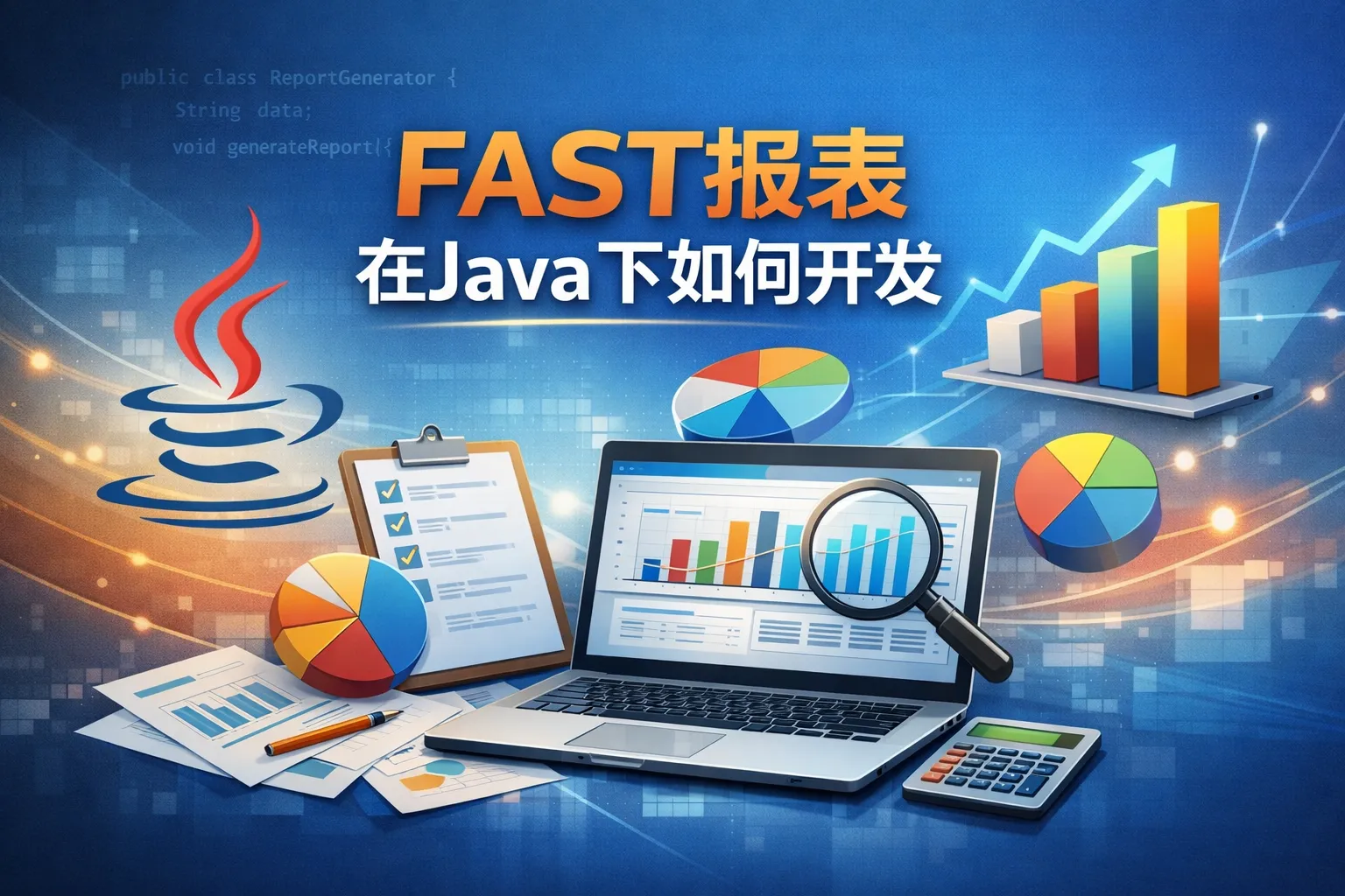fast报表在java下如何开发