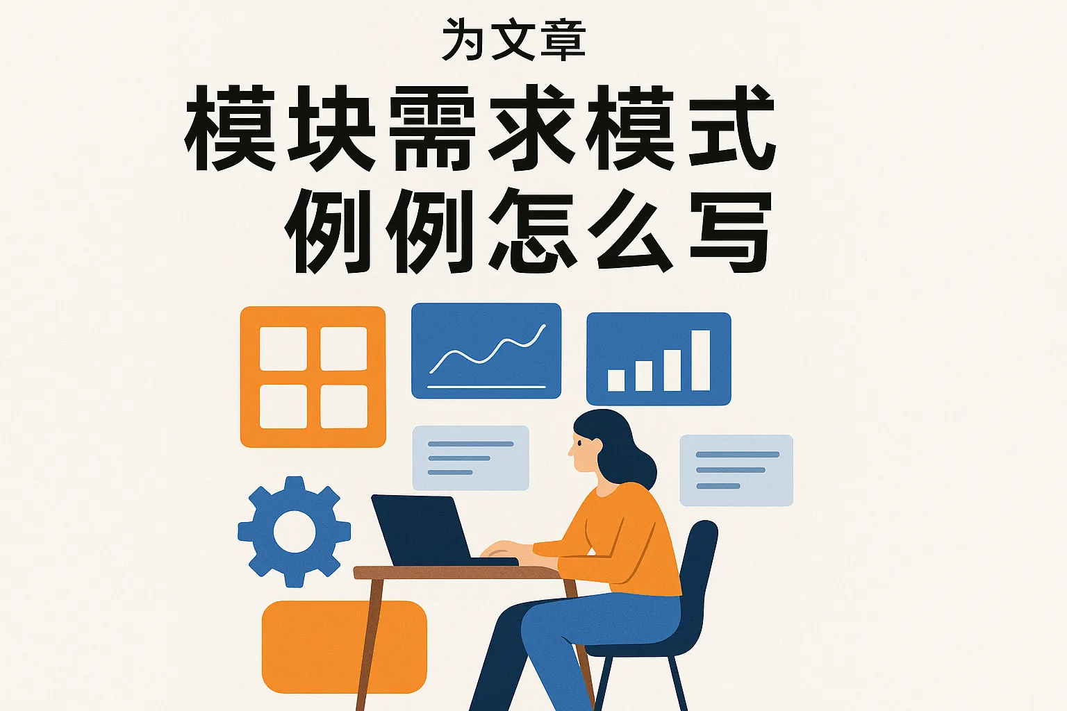 模块需求模式案例怎么写