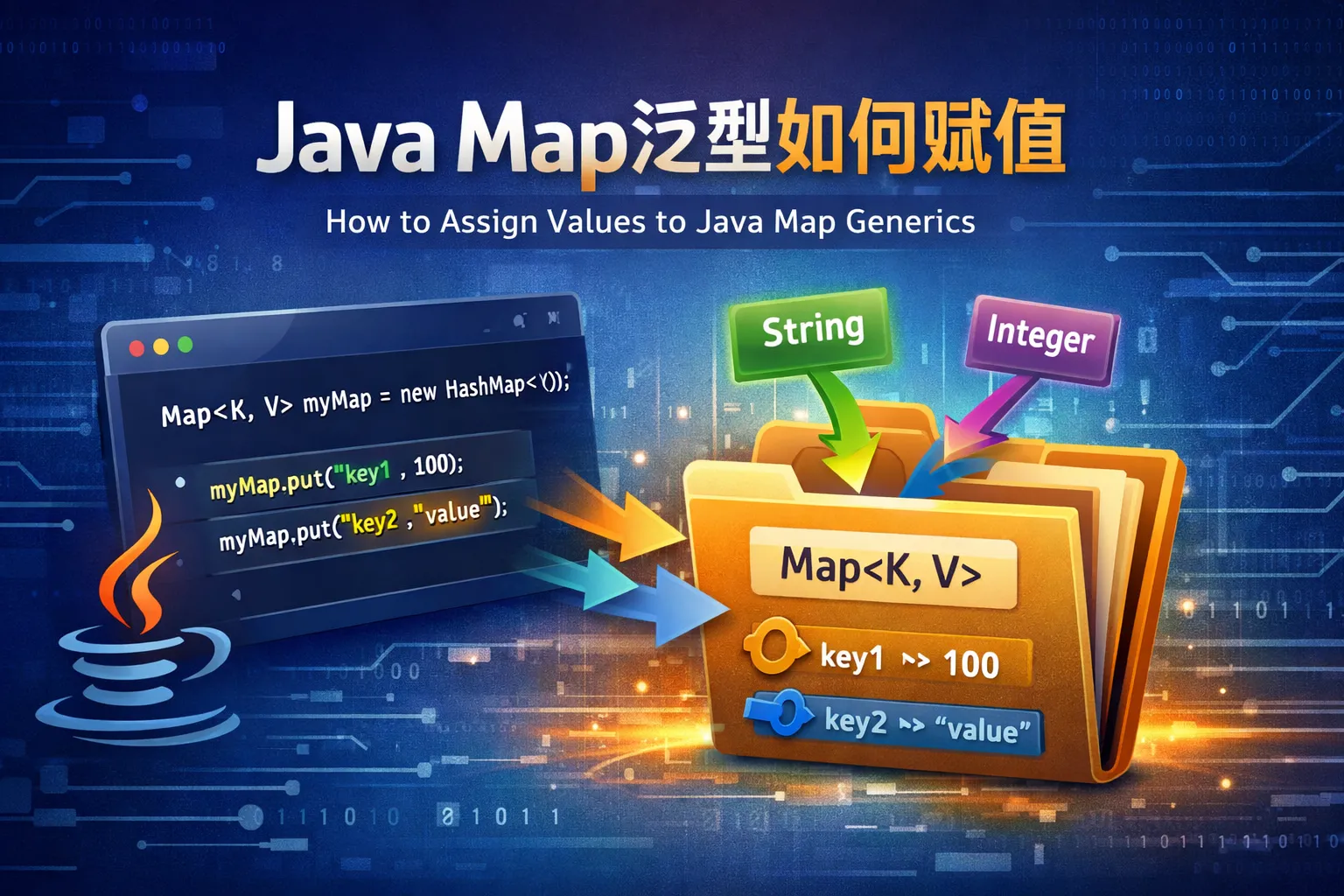 java map泛型如何赋值