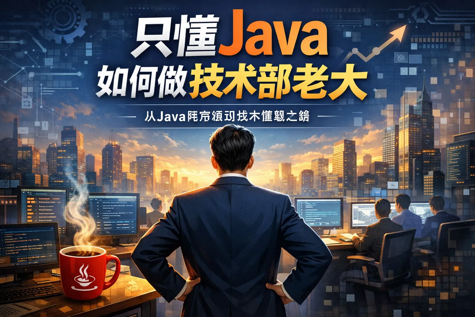 只懂java如何做技术部老大