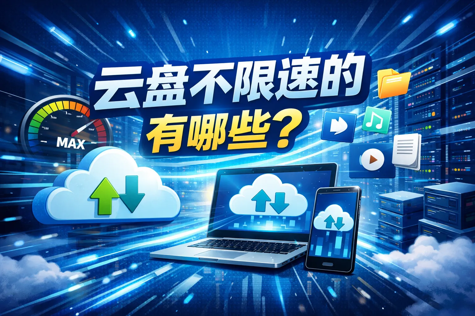 云盘不限速的有哪些