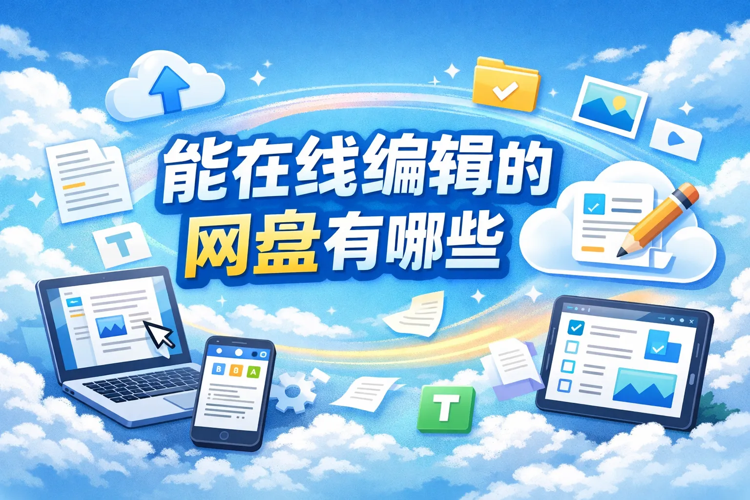 能在线编辑的网盘有哪些